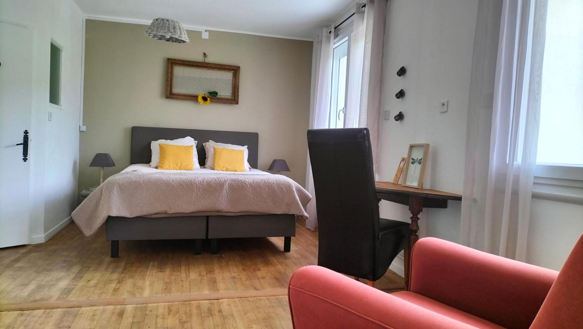 Chambres D'Hotes B&B - Mas Cinq Sols Courbiac Bilik gambar